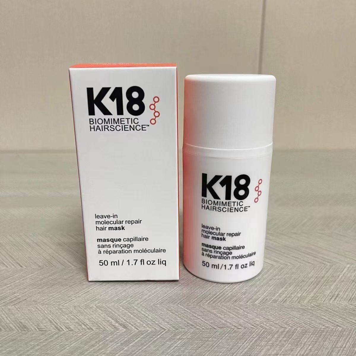 Hair Care K18 - オリジナル50ml K18 リーブイン モレキュラーリペア ヘアマスク ディープコンディショニング
