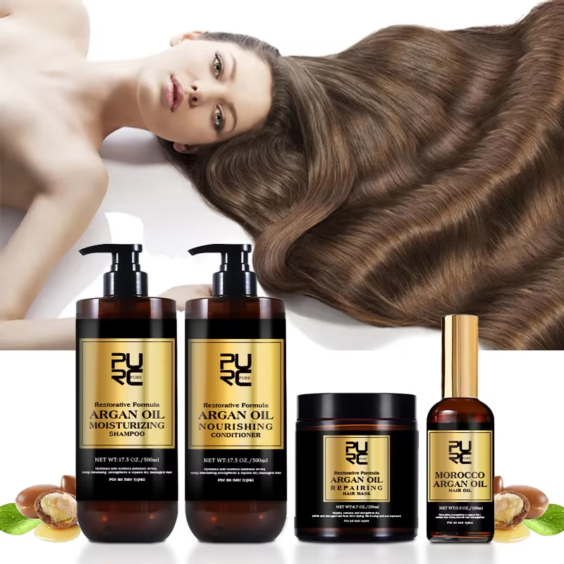 PURC モロッコ セット：セラム、スムージングシャンプー、 - Hair Care Dandruff のレビューと価格