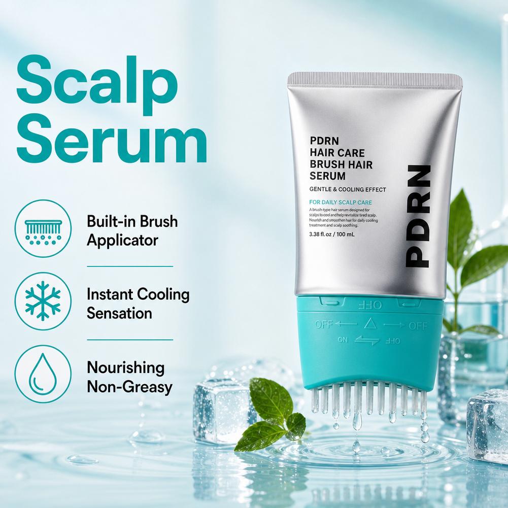 PDRNヘアケアブラシ ヘアセラム ヘアルート強化エッセンス - Hair Care Korean Products のレビューと価格