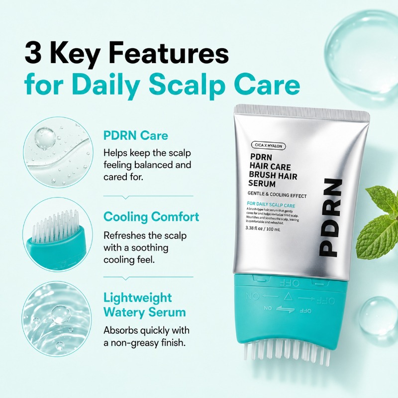 PDRN スカルプ強化ヘアセラム 100ml – 軽量の洗い - Hair Care Korean Products のレビューと価格